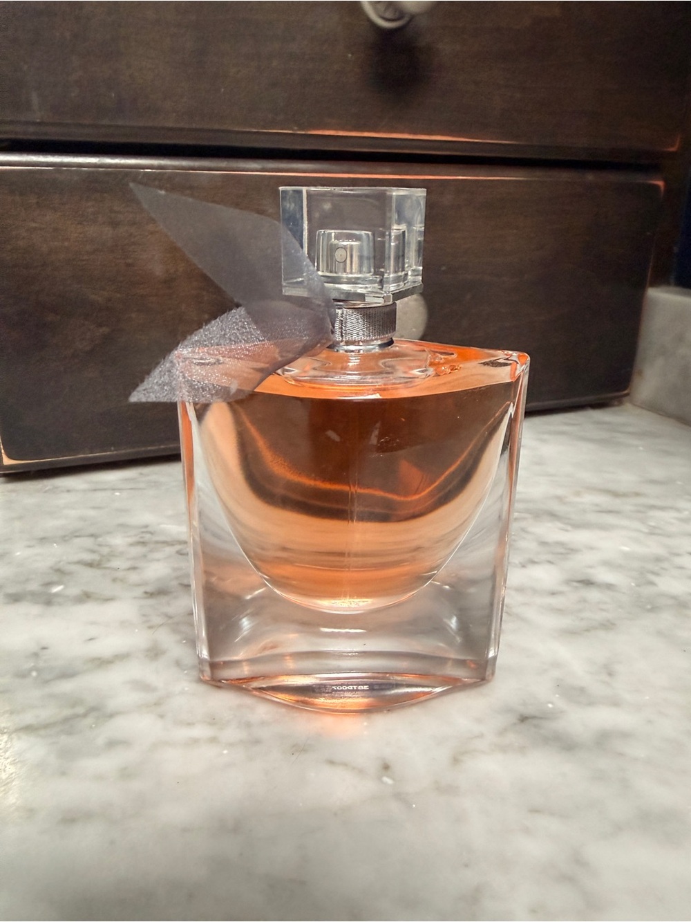 Lancôme La Vie Est Belle Perfume with Sheer Black Bow